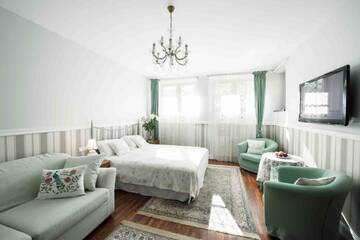 Фото номера Стандартный двухместный номер с 1 кроватью Проживание в семье Villa Victoria г. Рыдзево 12