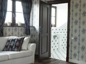 Фото номера Улучшенный двухместный номер с 1 кроватью Проживание в семье Villa Victoria г. Рыдзево 7