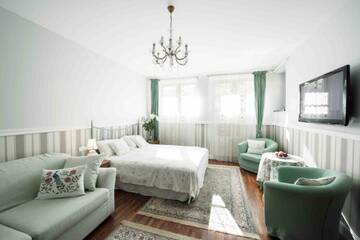Фото номера Стандартный двухместный номер с 1 кроватью Проживание в семье Villa Victoria г. Рыдзево 3